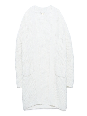 Lily Brown （リリーブラウン）  ざっくり編みロングカーディガン