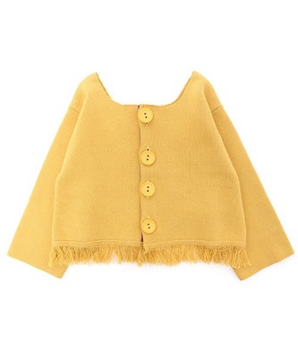 【Omekashi Baby】2wayフリンジカーディガン