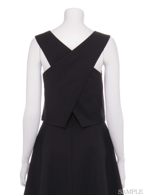 FRAY I.D (フレイアイディー) クロスタンクブラウス