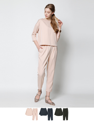 3WAY七分袖セットアップ