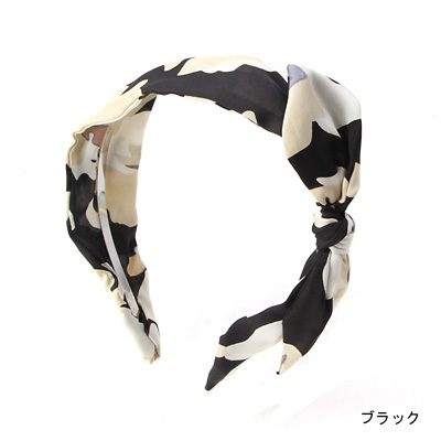 アートフラワーのワンポイントカチューシャ