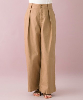 URBAN RESEARCH UR ワイドタックチノパンツ