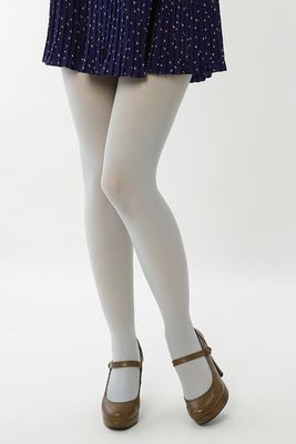 ベビーブルー40デニールカラータイツ