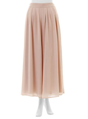 ジョーゼットロングフレアワイドパンツ