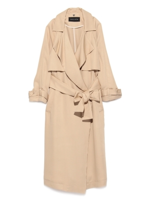 テンセル混トレンチコート