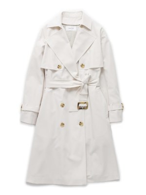 ルーズフレアートレンチコート