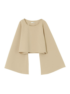 GYDA ポンチフレアスリーブトップス