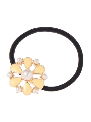 フラワーパールヘアゴム