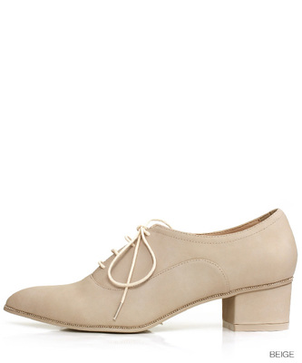 RANDA （ランダ）ボールチェーントリムオックスフォードシューズ