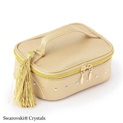 タッセル付きバニティポーチ