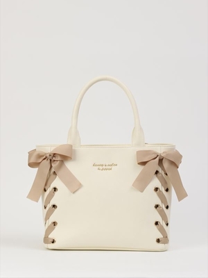 レースアップトート