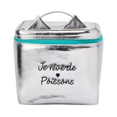 シルバーキャット バニティケース