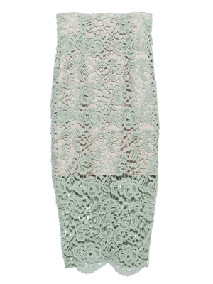 レースロングタイトスカート