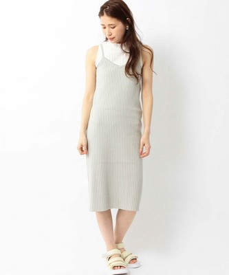 Another Edition ニットキャミワンピース