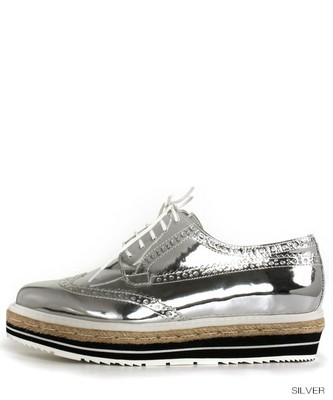 CAMILLE BIS RANDA/ジュートソールレースアップシューズ