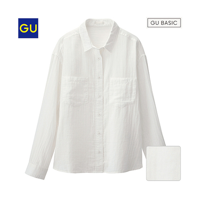 ダブルガーゼシャツ