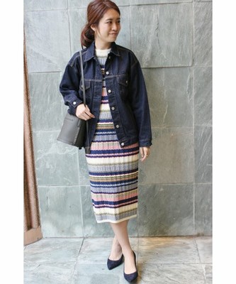 ルーズデニム ブルゾン