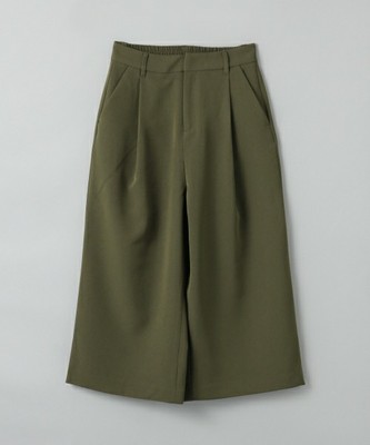 ワイドタッククロップドパンツ