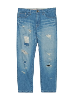 Balcony and Bed (バルコニーアンドベッド)  [Balcony and Bed]ダメージデニムパンツ