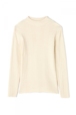 NATURAL BEAUTY BASIC(ナチュラルビューティーベーシック)ハイネックリブニット