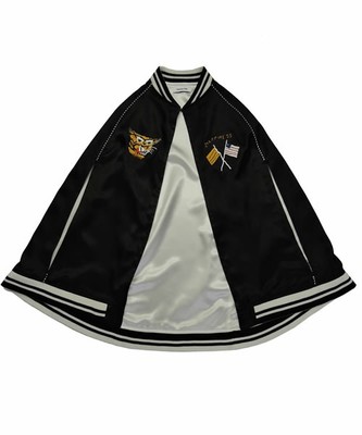 TIGER EMBROIDERY PONCHO