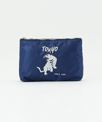 サテンＷフェイスクラッチ(HARE)