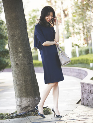 【Back design one piece】レディース ワンピース