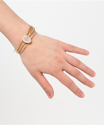 【チャイハネ】天然石ワンドロップブレスレット