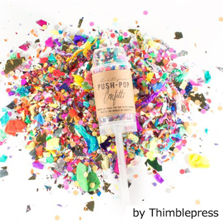 プッシュポップ コンフェッティ