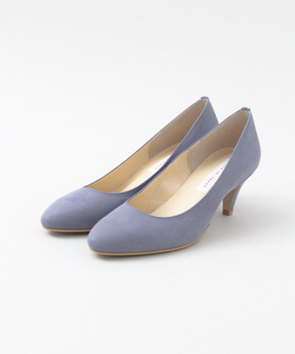 スエードパンプス