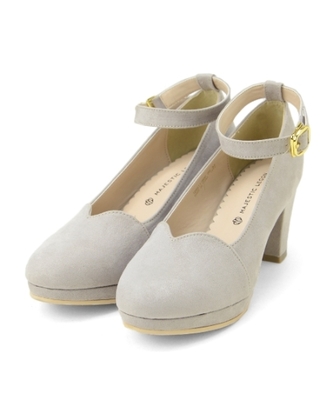 ハートカットパンプス