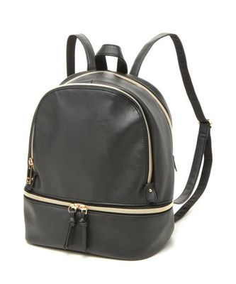 3ZIPポケフェイクレザーリュック