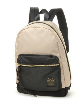 【新色追加】ナイロンフルジップリュック