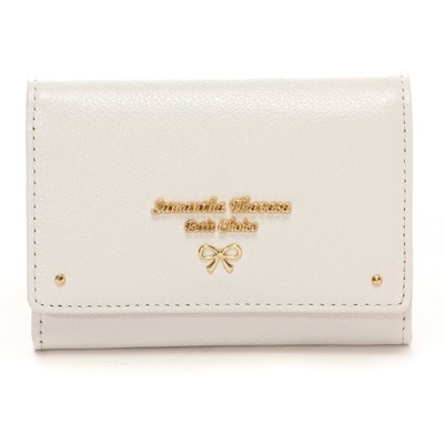 プチリボン パスケース（ホワイト）