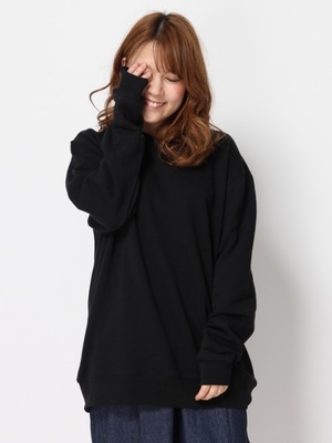 WEGO/無地スウェットプルオーバー