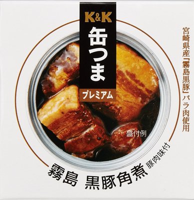 K&K 缶つまP 霧島黒豚 角煮 EO 150g