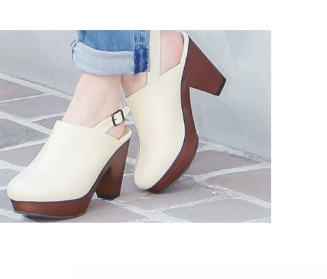 ウッドヒールサボ