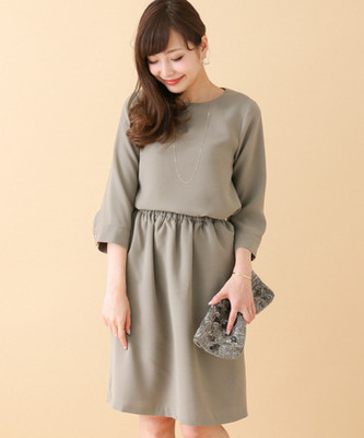 アーバンリサーチROSSO セットアップ風ワンピース