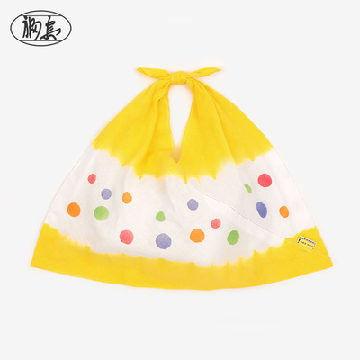 SOU・SOU 福しま絞り 小巾折(伊勢木綿)レモンソーダ