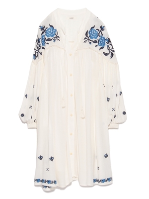 snidel (スナイデル)  フラワー刺繍ワンピース