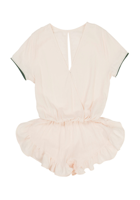 オリジナルダブルガーゼハグミーロンパース