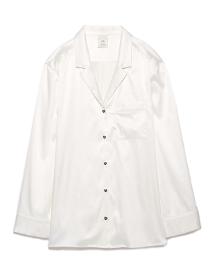 ハートサテンシャツ