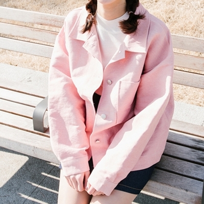 シャツ風カジュアルジャケット