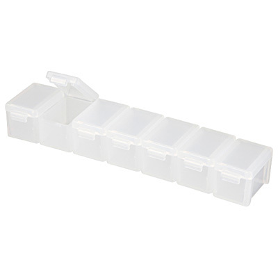 無印良品 / ポリプロピレンつなげて使えるピルケース7連結タイプ