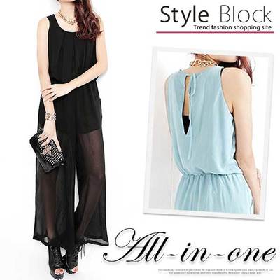 シフォンオールインワン