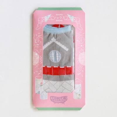 ソックス「日本家屋」