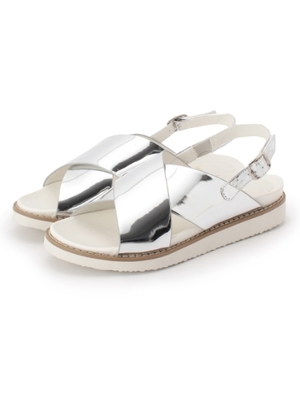 クロスフラットサンダル