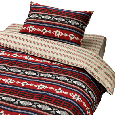 DUNBAR(ダンバー) コンフォーターケース ダブル レッド