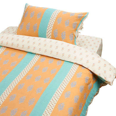 LALALI(ララリ) コンフォーターケース シングル オレンジ