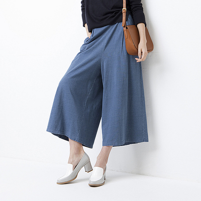 イージーデニムライクスカンツ